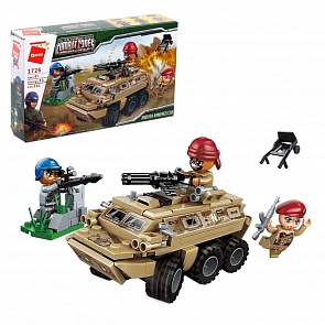 Конструктор - Военный, с фигурками и аксессуарами, 161 деталь, собран (Enlighten Brick, BRICK1726 (С))